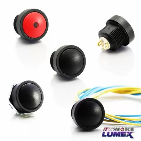 16mm Industrial Pushbutton Switches - 16mm Industrial Waterproof Push Switches